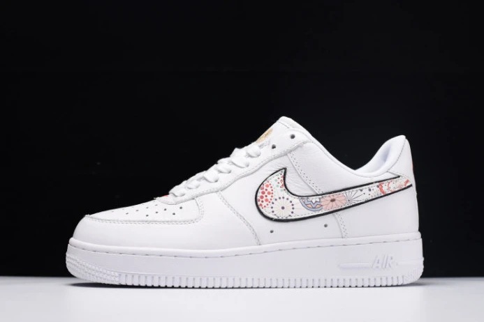 nike air force 1 ''07 lny qs casual shoes lunar new year white ao9381- EasyMatch 3092