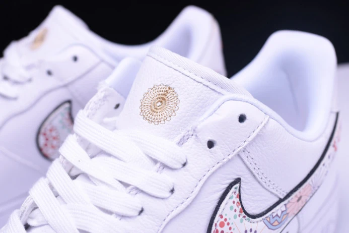 nike air force 1 ''07 lny qs casual shoes lunar new year white ao9381- EasyMatch 3092