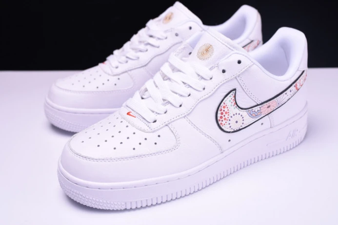 nike air force 1 ''07 lny qs casual shoes lunar new year white ao9381- EasyMatch 3092
