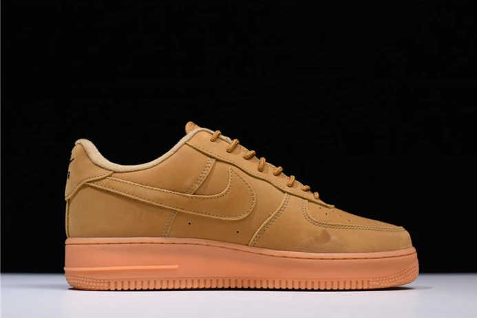 nike air force 1 ''07 wb flax flax-gum wheat basketball shoes aa4061- DailyWear 3060