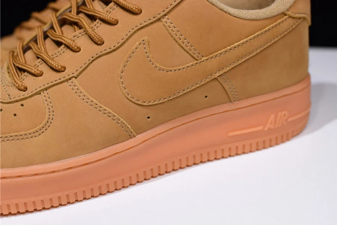 nike air force 1 ''07 wb flax flax-gum wheat basketball shoes aa4061- DailyWear 3060