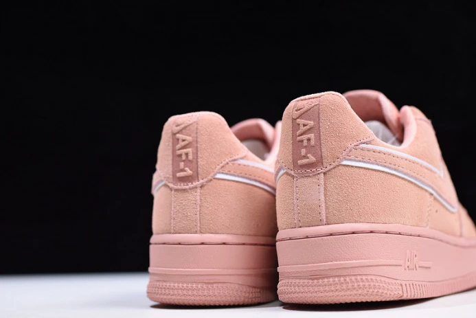nike air force 1 07 suede women lifestyle shoe pink aa1117- ModernLook 3055