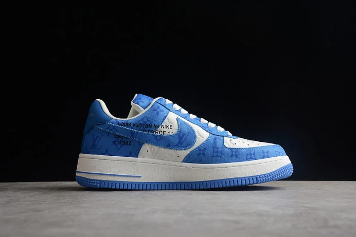nike air force 1 blue Fashionable 3271