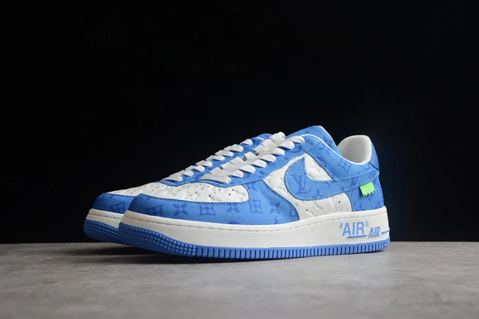 nike air force 1 blue Fashionable 3271