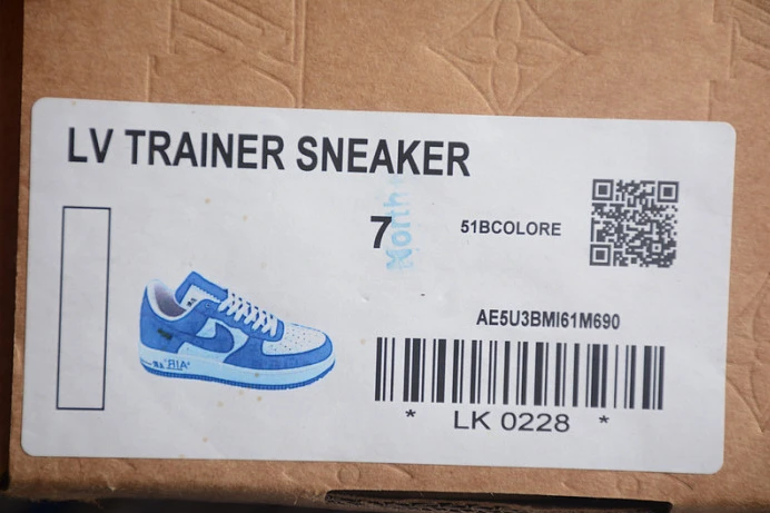 nike air force 1 blue Fashionable 3271