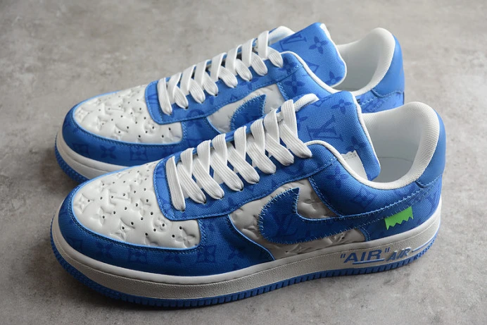 nike air force 1 blue Fashionable 3271