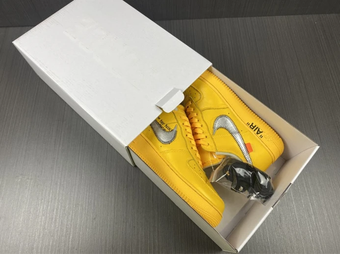 nike air force 1 low ofw university gold metallic silver dd1876- GoAnywhere 3301