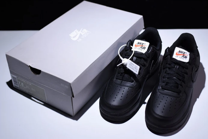 nike air force 1 velcro pack black ah8462- Popular 3058