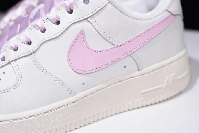 nike air force one 1 low sail artic pink satin gs womens 314219- Comfortable 3074