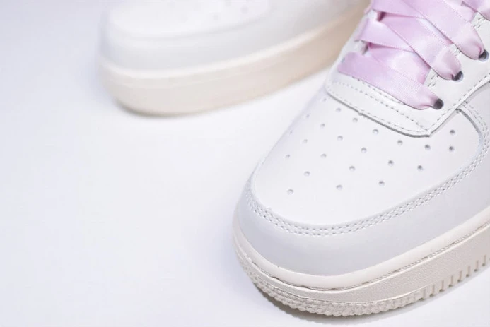 nike air force one 1 low sail artic pink satin gs womens 314219- Comfortable 3074