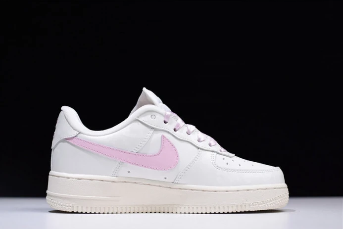 nike air force one 1 low sail artic pink satin gs womens 314219- Comfortable 3074