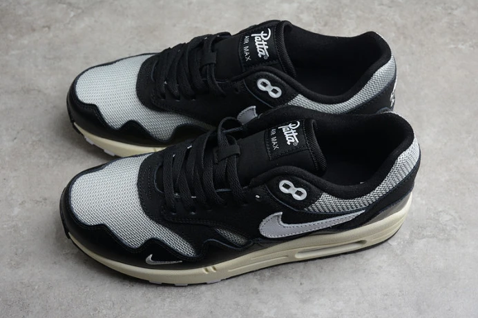 nike air max 1 patta waves black dq0299- Trendy 3322