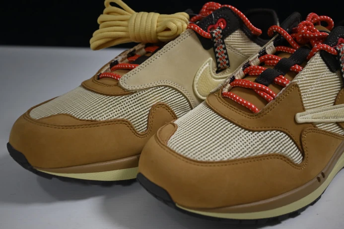 nike air max 1 travis scott cactus jack wheat lemon drop do9392- DailyWear 3323