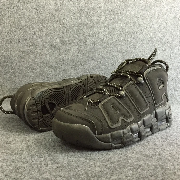 nike air more uptempo black white 414962- GoAnywhere 3340
