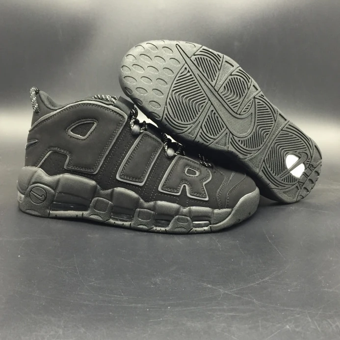 nike air more uptempo black white 414962- GoAnywhere 3340