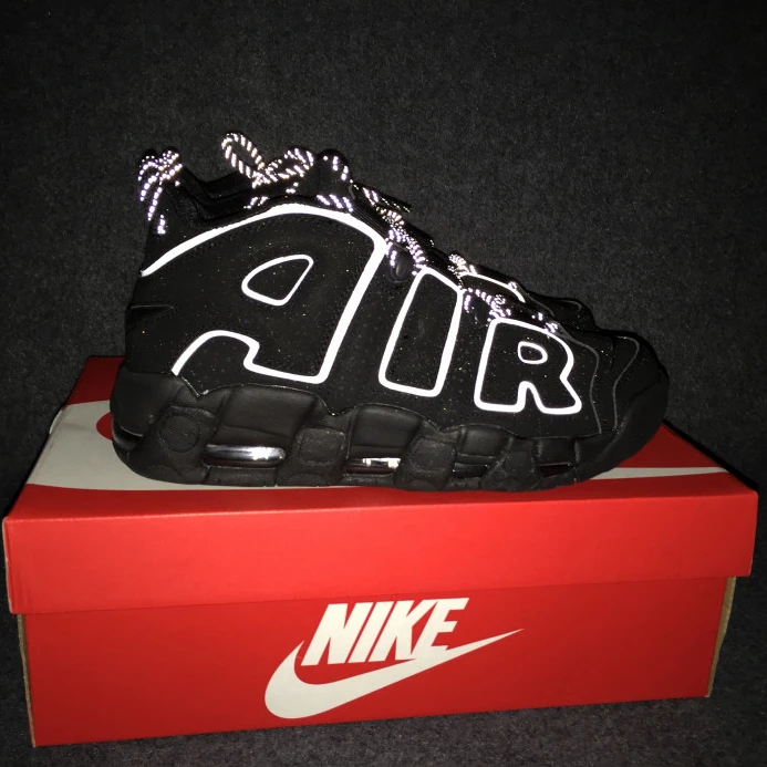 nike air more uptempo black white 414962- GoAnywhere 3340