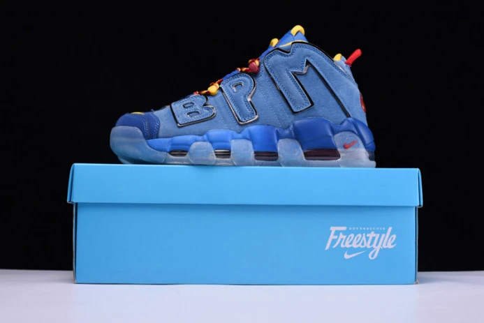 nike air more uptempo doernbecher blue jay mens ah6949- Fashionable 3370