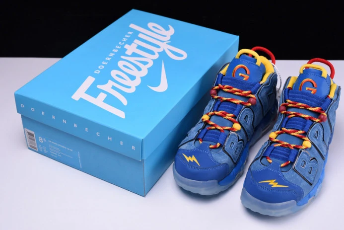 nike air more uptempo doernbecher blue jay mens ah6949- Fashionable 3370
