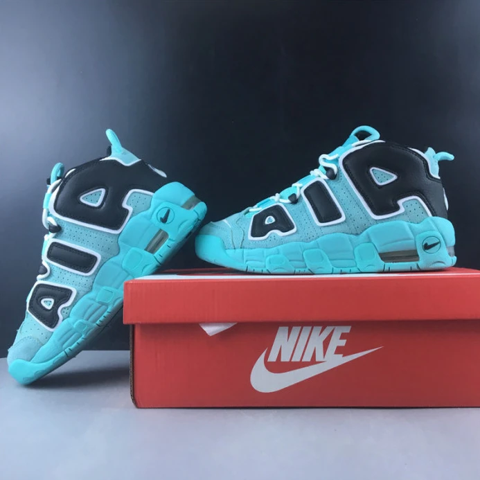 nike air more uptempo gs ''light aqua'' 415082- Trendy 3339