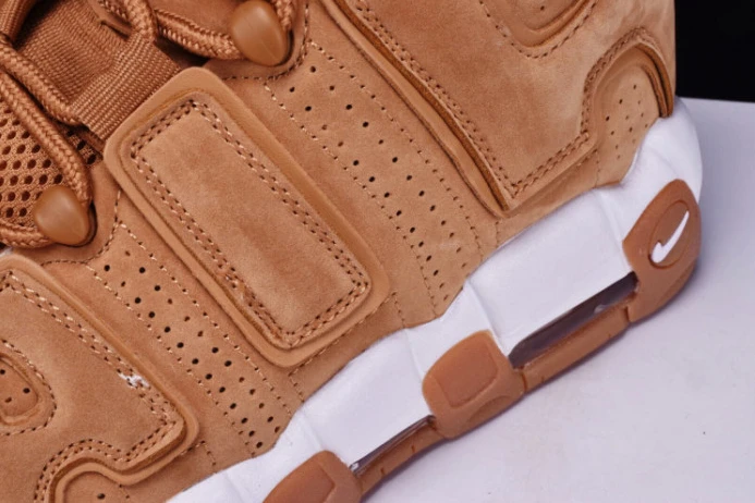 nike air more uptempo prm “wheat” brown aa4060- Comfortable 3362