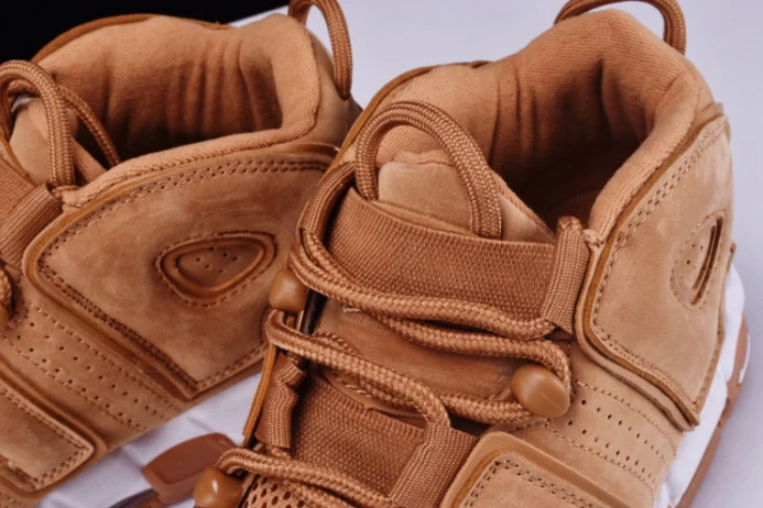 nike air more uptempo prm “wheat” brown aa4060- Comfortable 3362
