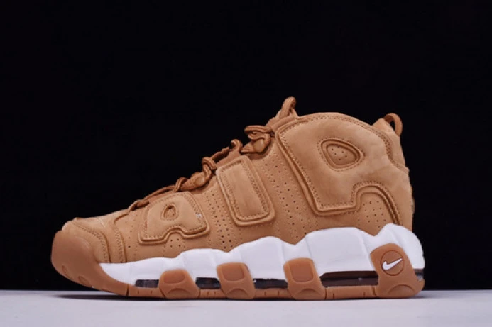 nike air more uptempo prm “wheat” brown aa4060- Comfortable 3362