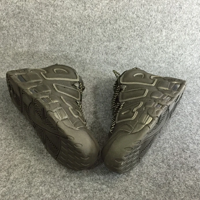nike air more uptempo triple black 414962- Fashionable 3361
