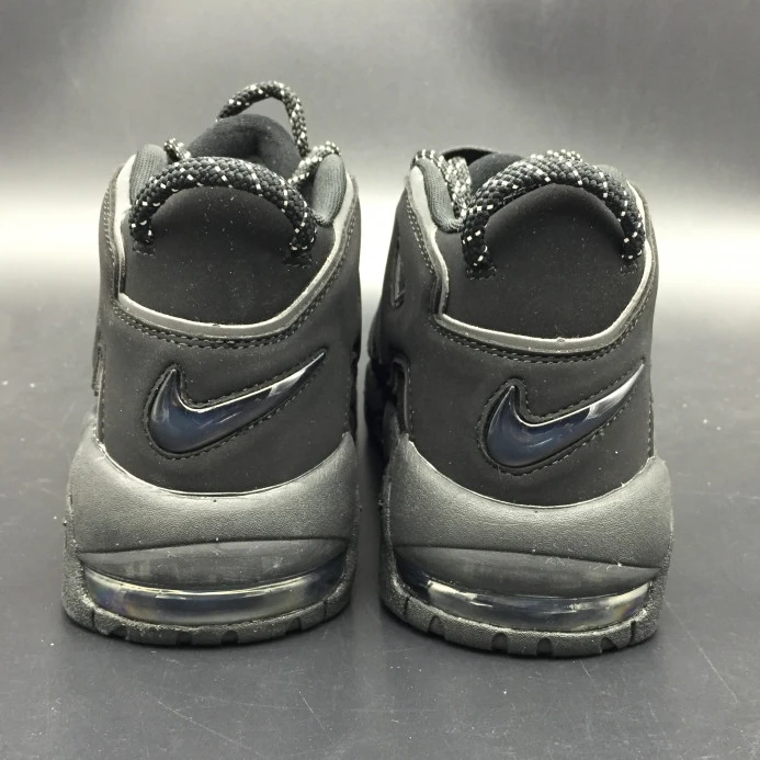 nike air more uptempo triple black 414962- Fashionable 3361