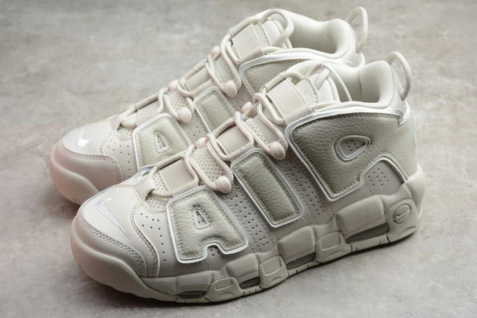 nike air more uptempo “light bone” white 921948- BestValue 3371