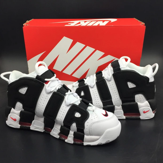 nike air more uptempo “scottie pippen” pe white  black 414962- StreetReady 3146