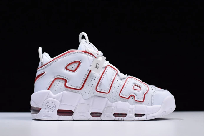 nike air more uptempo ′96 white red 921948- ModernLook 3363