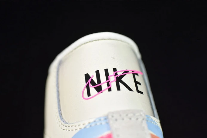 nike blazer mid “shanghai” beige pink-orange dc0707- ModernLook 3342