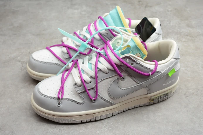 nike dunk low ofw lot 21 dm1602- NewStyle 3206