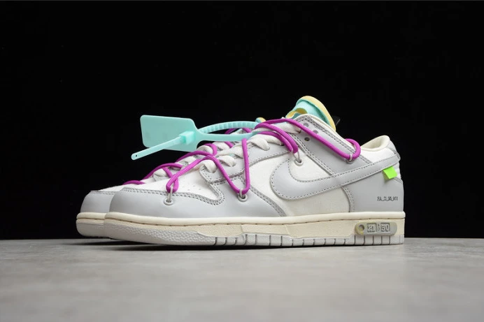 nike dunk low ofw lot 21 dm1602- NewStyle 3206