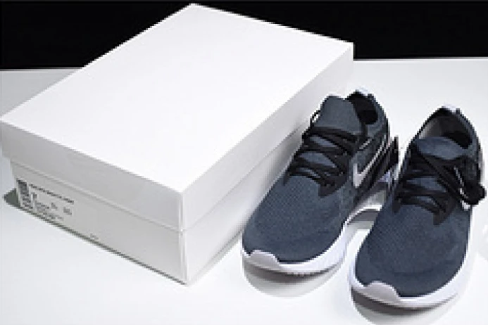 nike epic react flyknit black and grey dots point noirs et gris aj7283 BestValue 3304