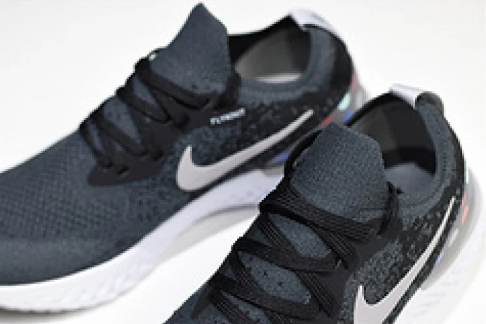 nike epic react flyknit black and grey dots point noirs et gris aj7283 BestValue 3304