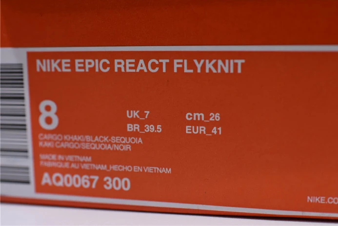 nike epic react flyknit olive aq0067 Popular 3290