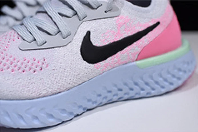 nike epic react flyknit pure platinum womens aq0067- Trendy 3303