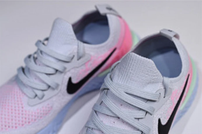 nike epic react flyknit pure platinum womens aq0067- Trendy 3303