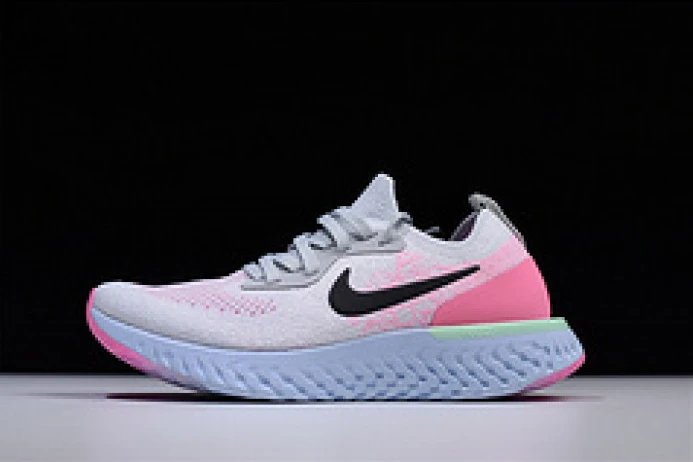 nike epic react flyknit pure platinum womens aq0067- Trendy 3303