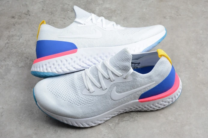 nike epic react flyknit white aq0067- BestValue 3307