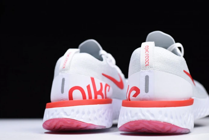 nike epic react flyknit white red aq0067 WellDesigned 3283