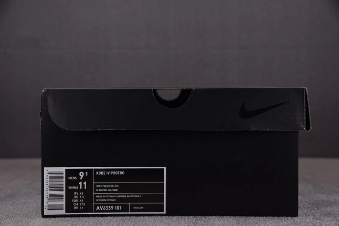 nike kobe 4 protro white black del sol av6339- Trendy 3226