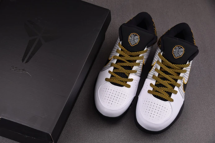 nike kobe 4 protro white black del sol av6339- Trendy 3226