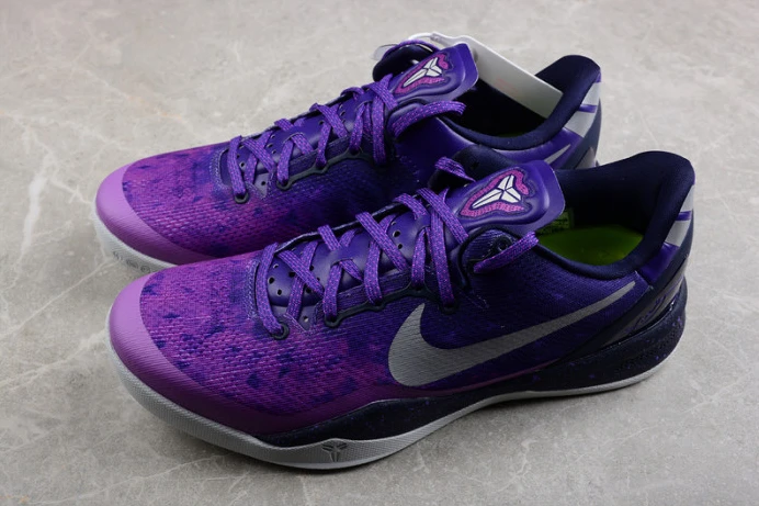 nike kobe 8 playoffs purple platinum 555035- BestValue 3086