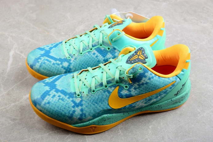 nike kobe 8 system green glow laser orange 555035- AllSeason 3087