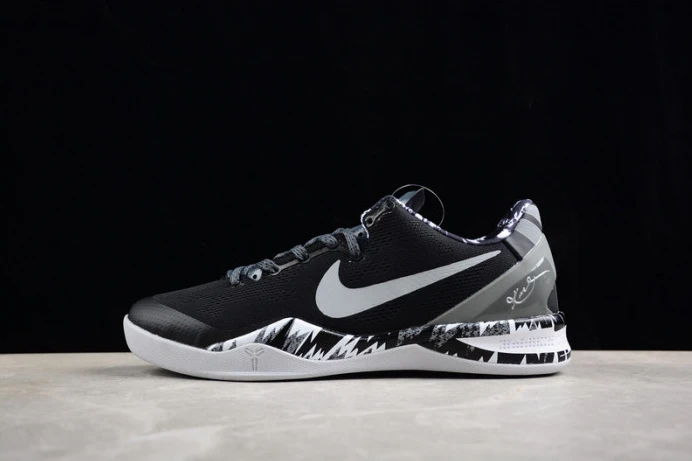 nike kobe 8 system philippines black silver 613959- DailyWear 3230