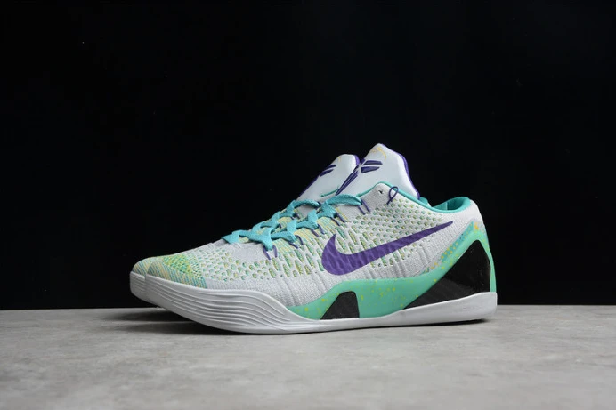 nike kobe 9 grey green purple 630487- BestValue 2990