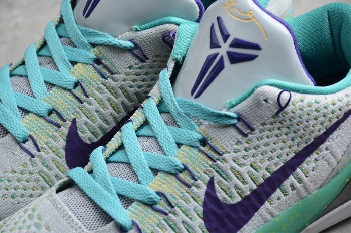 nike kobe 9 grey green purple 630487- BestValue 2990