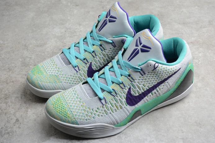 nike kobe 9 grey green purple 630487- BestValue 2990